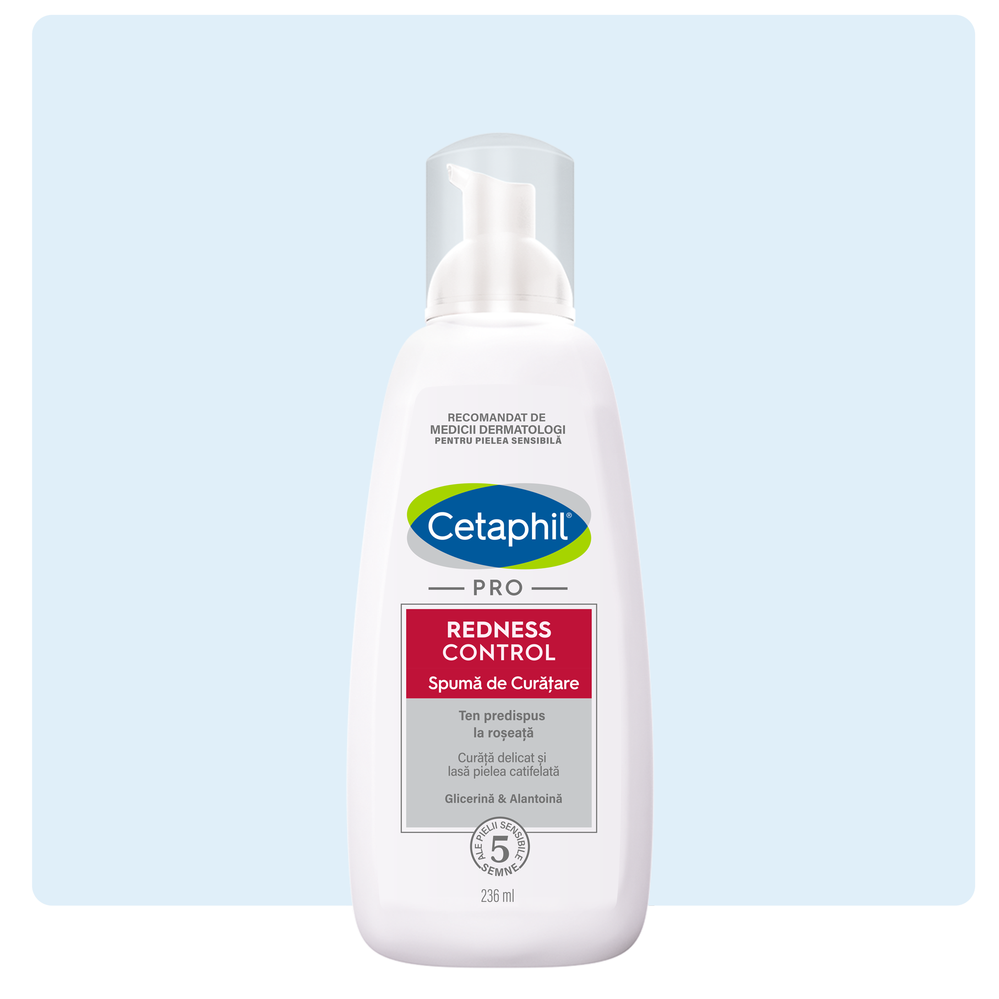Pro RednessControl Spumă de Curățare