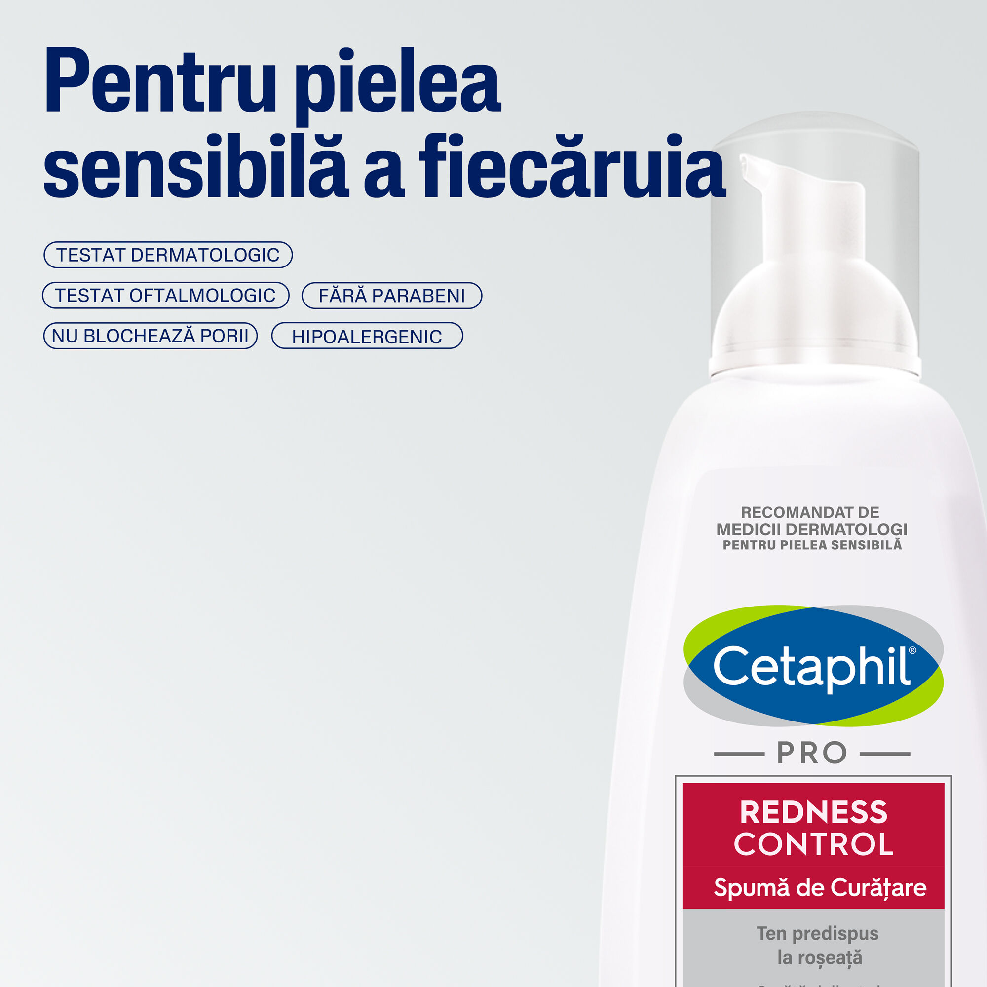 Pro RednessControl Spumă de Curățare